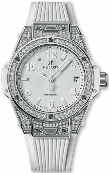 Hublot Big Bang One Click Steel White Pave 465.SE.2010.RW.1604