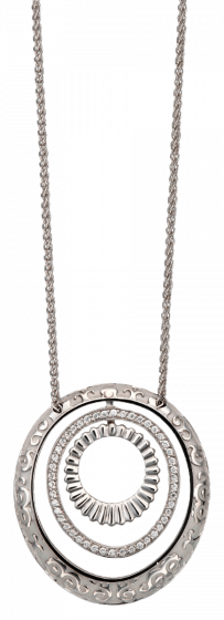 Carrera y Carrera Melodia White Gold Diamond Pendant DA12709 020101