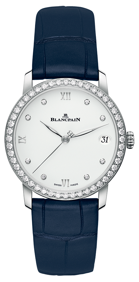 Blancpain Villeret Women Date Diamond 6127 4628 55B