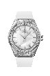 HUBLOT CLASSIC FUSION ORLINSKI TITANIUM WHITE ALTERNATIVE PAVÉ 550.NS.2200.RW.1804.ORL20