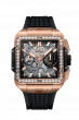 Hublot SQUARE BANG UNICO KING GOLD DIAMONDS 821.OX.0180.RX.1204