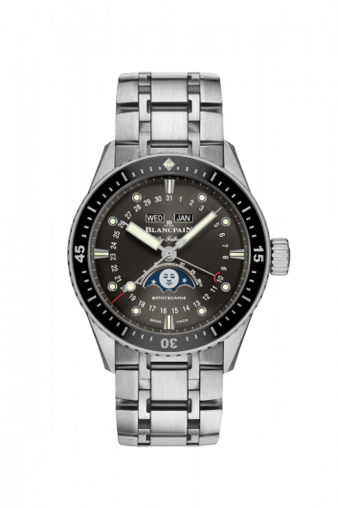 Blancpain Fifty Fathoms Bathyscaphe Quantieme Complet 5054-1110-70B