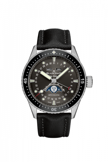 Blancpain Fifty Fathoms Bathyscape Quantime Complet Plase de Lune 5054-1110-B52A