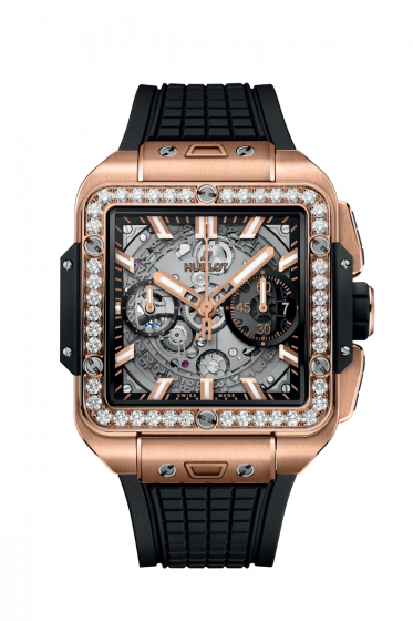 Hublot SQUARE BANG UNICO KING GOLD DIAMONDS 821.OX.0180.RX.1204