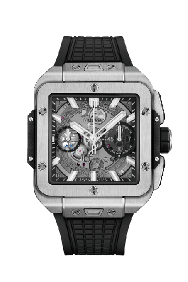 HUBLOT SQUARE BANG UNICO TITANIUM 821.NX.0170.RX