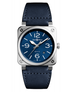 Bell & Ross Br 03-92 Blue Steel BR0392-BLU-ST/SCA