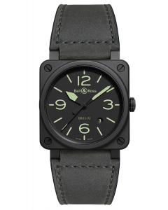 Bell & Ross Br 03-92 Nightlum BR0392-BL3-CE/SCA