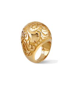 Carrera y Carrera Aqua Yellow Gold Ring DA10487 01