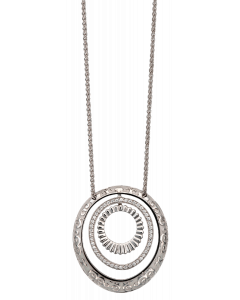 Carrera y Carrera Melodia White Gold Diamond Pendant DA12709 020101