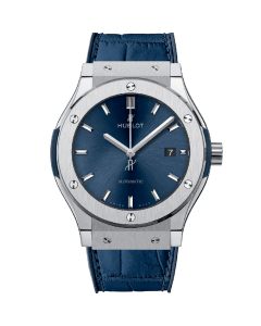 HUBLOT CLASSIC FUSION TITANIUM BLUE 542.NX.7170.LR