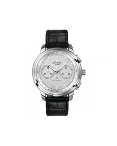 Glashutte Original Senator Chronograph XL Steel 1-39-34-21-42-04