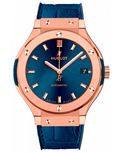 Hublot Classic Fusion Blue King Gold 565.OX.7180.LR