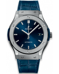 Hublot Classic Fusion Blue Titanium 511.NX.7170.LR