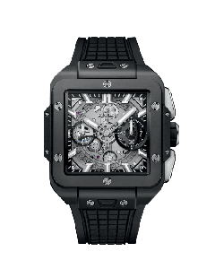 HUBLOT SQUARE BANG UNICO BLACK MAGIC 821.CI.0170.RX