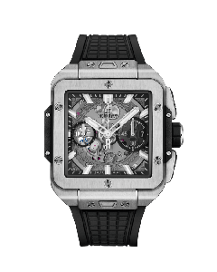 HUBLOT SQUARE BANG UNICO TITANIUM 821.NX.0170.RX