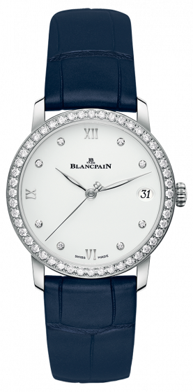 Blancpain Villeret Women Date Diamond 6127-4628-55B