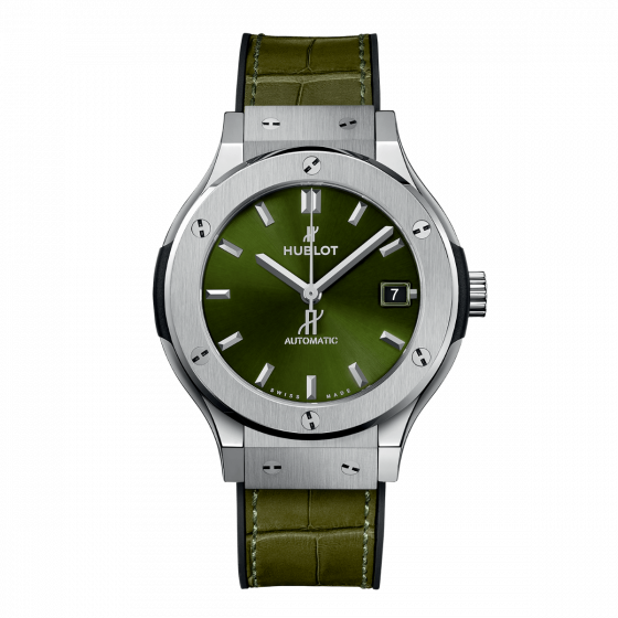 Hublot Classic Fusion Titanium Green 38 565.NX.8970.LR