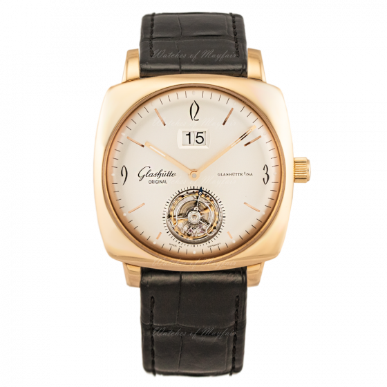 Glashutte Original Sixties Square Tourbillon Rose Gold 1-94-12-01-01-04