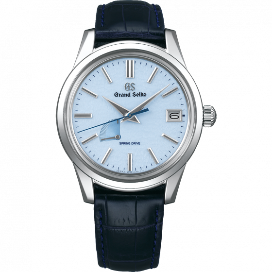 Grand Seiko Elegance Collection Blue skies and driven snow SBGA407