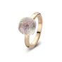 BIGLI Mini Sweety Rose Gold Rutilated Quartz Ring 20R88RRUTMPBI