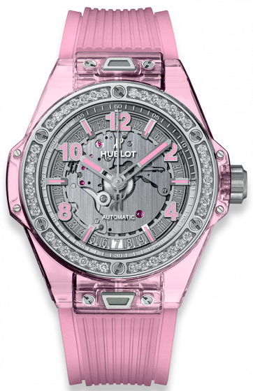 Hublot Big Bang One Click Pink Sapphire Diamonds 465.JP.4802.RT.1204