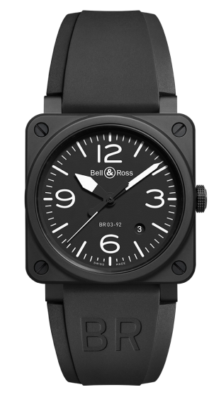 Bell & Ross BR 03-92 Black Matte BR0392-BL-CE