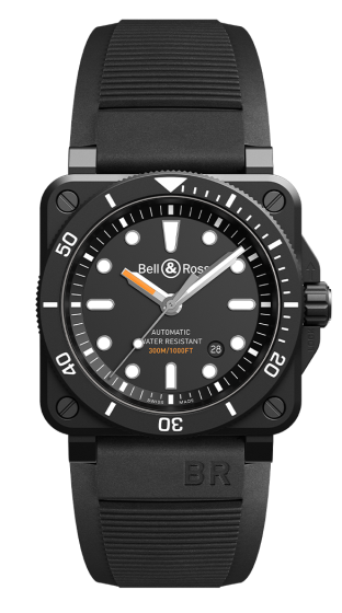 Bell & Ross BR 03-92 Diver Black Matte BR0392-D-BL-CE/SRB