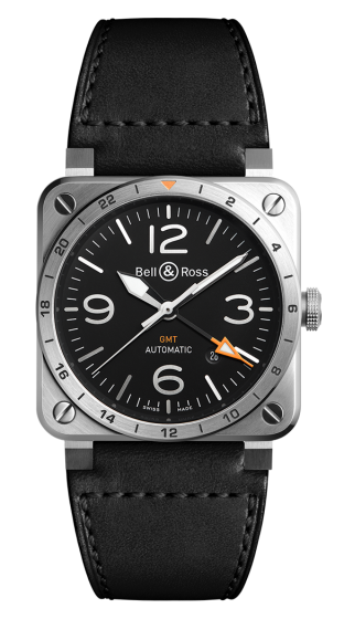 Bell & Ross BR 03-93 GMT BR0393-GMT-ST/SCA