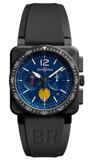 Bell & Ross BR 03-94 PATROUILLE DE FRANCE BR0394-PAF1-CE/SRB