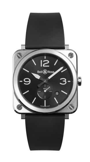 Bell & Ross BR S Quartz Steel BRS-BLC-ST