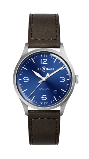 Bell & Ross BR V1-92 Blue Steel BRV192-BLU-ST/SCA